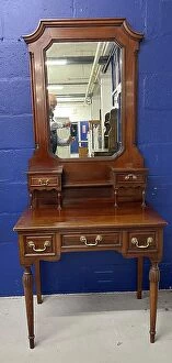 Inches Collection: White Star Line, RMS Olympic, oak dressing table
