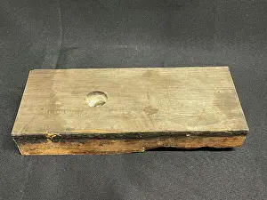 Hole Prints: White Star Line, RMS Olympic, pitch pine deck section