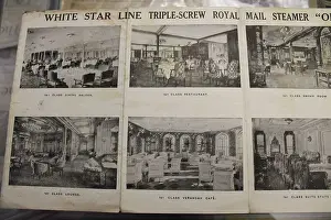 White Star Line - RMS Olympic promotional brochure