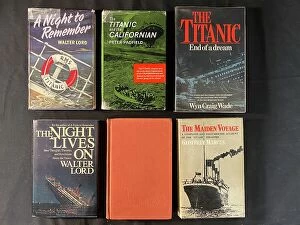 Volumes Collection: White Star Line, RMS Titanic - six books