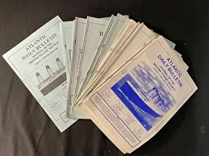 White Star Line, RMS Titanic - collection of publications