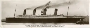 Harland Prints: White Star Line, RMS Titanic - postcard at Belfast