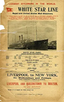 White Star Line, Royal and US Mail Steamers