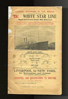 White Star Line, Royal and US Mail Steamers