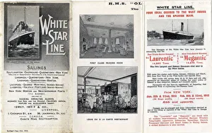 White Star Line, Sailings