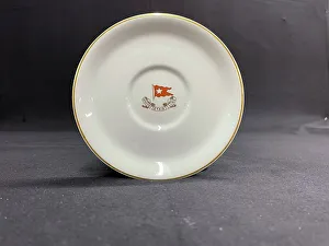 Bouillon Prints: White Star Line, Second Class bouillon saucer