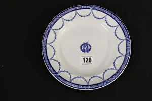 Oceanic Prints: White Star Line - Stonier and Co Bradford design side plate