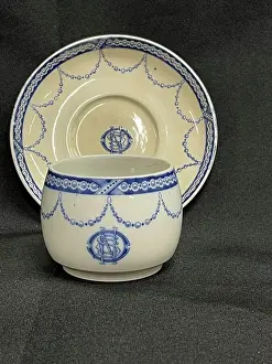 Oceanic Prints: White Star Line, Stonier OSNC Bradford teacup and saucer