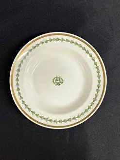 Oceanic Prints: White Star Line, Stonier OSNC dinner plate