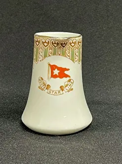 Stonier Prints: White Star Line, Stonier Wisteria pattern milk jug