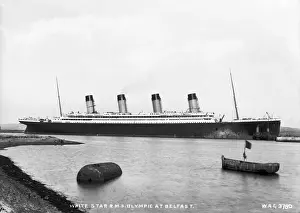 White Star R. M.s Olympic at Belfast