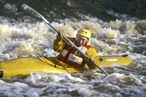Stafford Prints: White water canoeist Donald Bean MBE