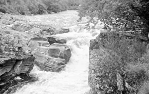 Rapids Prints: White-water rapids on a mountain beck