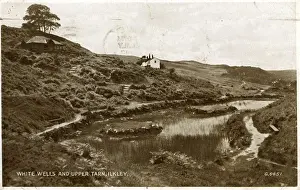Tarn Prints: White Wells & Upper Tarn, Ilkley, Yorkshire White Wells & Upper Tarn, Ilkley