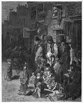 Wentworth Prints: Whitechapel / Slums / 1870