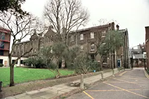 1871 Prints: The former Whitechapel Union workhouse on Southern Grove (formerly South Grove)