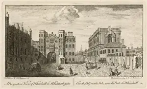 Thoroughfare Prints: Whitehall in 1746
