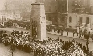 Wreaths Prints: Whitehall / Cenotaph 1920