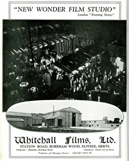 Herts Prints: Whitehall Films Ltd, film studio, Boreham Wood, Elstree
