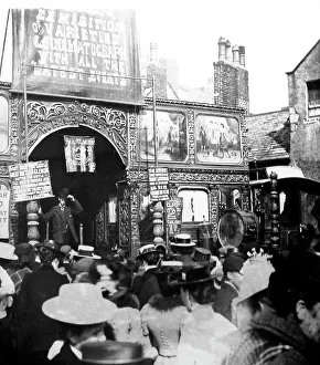 Fairground Prints: Whitehaven fair in 1899