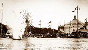 Whitehead torpedo demonstration, Royal Naval Exhibition
