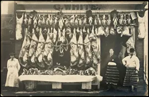 Bridgwater Prints: Whites Butchers / Photo