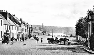 Dumfries Prints: Whitesands, Dumfries early 1900's