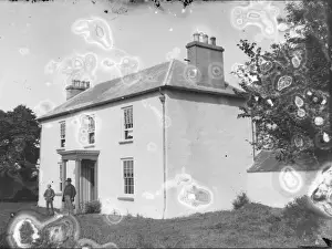 Whitewashed Georgian house in Mid or South Wales