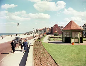 Whitley Prints: Whitley Bay - Promenade and gardens