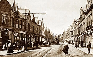 Whitley Collection: Whitley Road, Whitley Bay early 1900's
