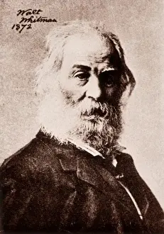 Walt Prints: WHITMAN, Walt (1819-1892)