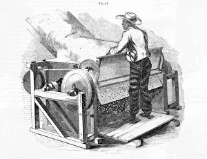1793 Collection: Whitneys Cotton Gin