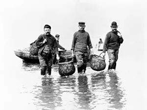 Whitstable Prints: Whitstable Fishermen early 1900s