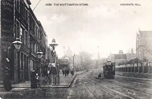 Whittington Stone, Highgate Hill, Highgate, North London