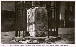 Whittington Stone - Highgate Hill, London
