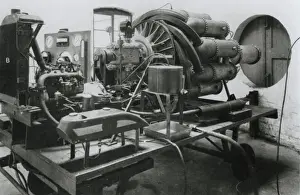 Installation Prints: Whittle jet propulsion gas turbine