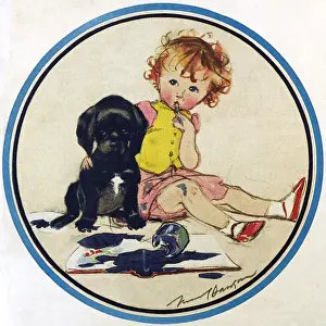 Spilt Prints: Who Did It? by Muriel Dawson
