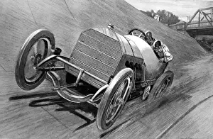 Who will first drive two miles a minute? Motor driver Resta