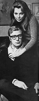 Continental Prints: Who People Are Dating - Michael Caine and Elizabeth Ercy