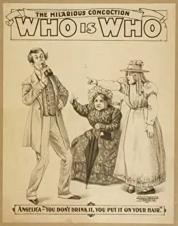 Hilarious Prints: Who is who the hilarious concoction
