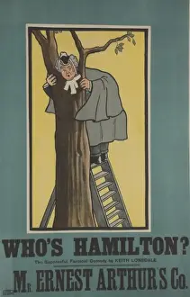 Whos Hamilton? Theatre poster