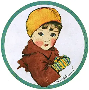Keen Prints: Whos For A Walk? by Muriel Dawson