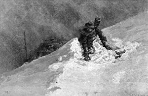 Metres Collection: WHYMPER AT 6000 METRES