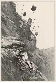Matterhorn Prints: Whymper on Matterhorn