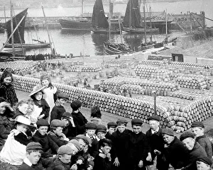 Wick Harbour Scotland Victorian period