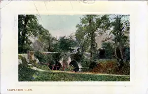 Wickham Prints: Wickham Bridge, Stapleton Glen, Bristol County