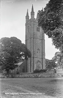 Widecombe Prints: Widecombe Church in Dartmoor