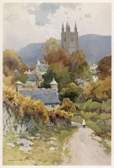 Widecombe Prints: Widecombe in the Moor