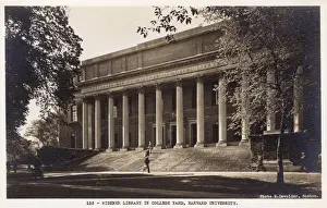 Widener Prints: Widener Library, Harvard University, Cambridge, Mass, USA