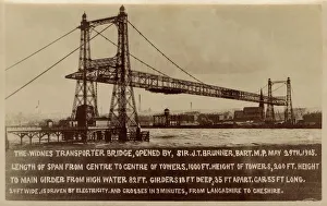 Cheshire Collection: Widnes Transporter Bridge